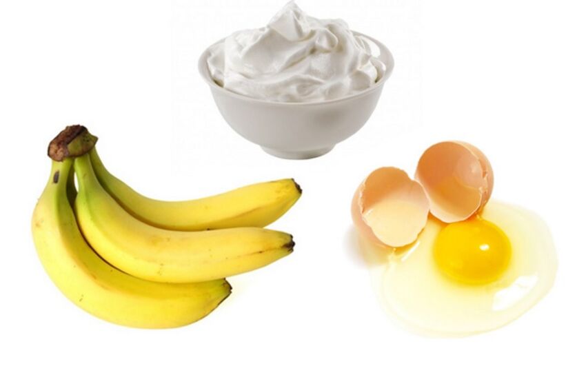 Mặt nạ trứng và chuối phù hợp với mọi loại da
